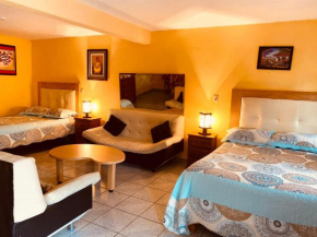 El paraíso de Zacatlán DEPARTAMENTO con JARDÍN, 11 pax